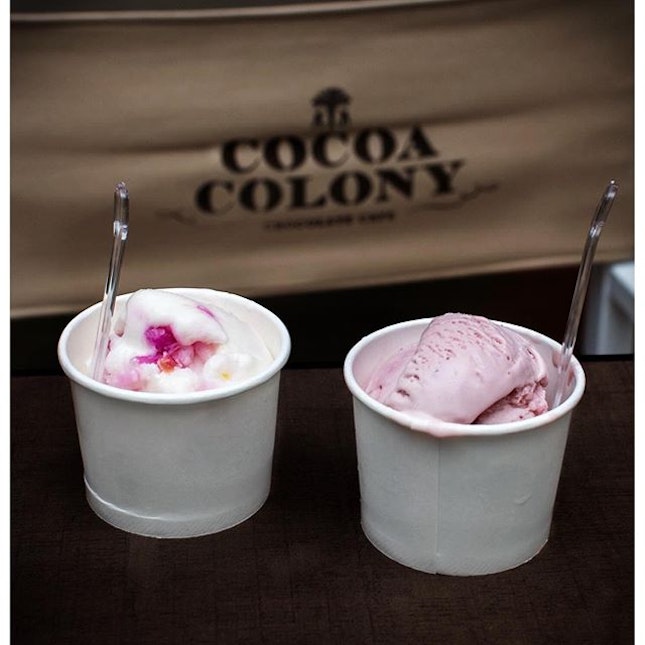 Enjoyed this 1-for-1 Gelato at Cocoa Colony using Grabz app.