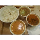 15 September 2014 - Dinner at Soup Stock Tokyo : lobster bisque, Korean beef soup and free chicken and vegetable soup.
