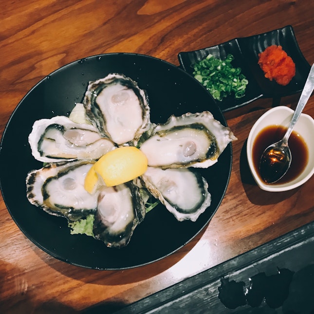 Must Try Oysters! ($11.40++ During Happy Hour)