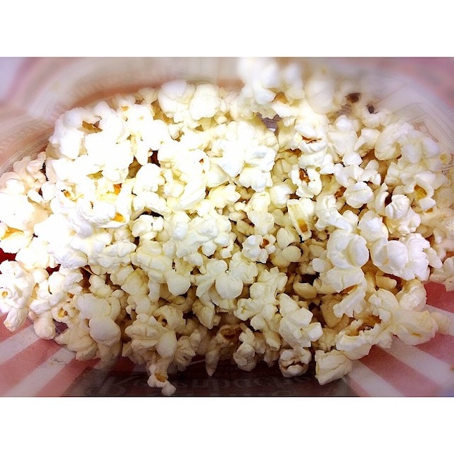 I #pop my #popcorn & before I knew it!