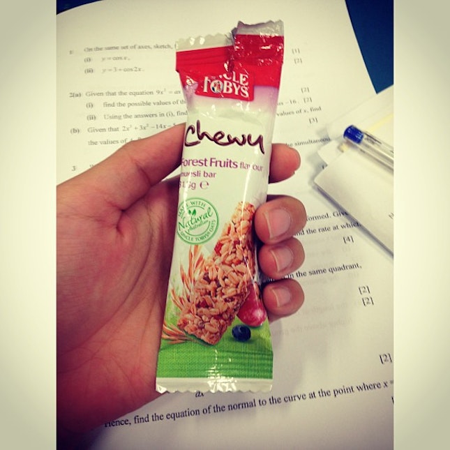 My favourite snack :) while doing amaths !