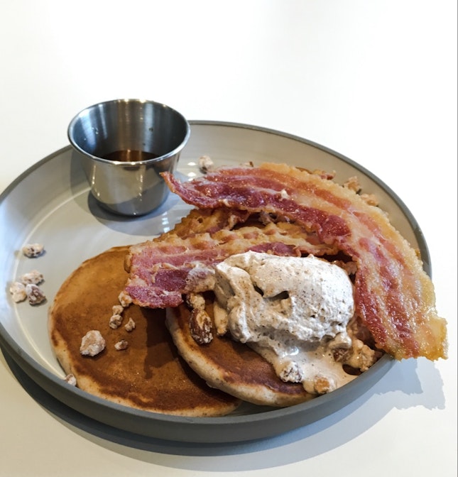 Horchata Pancakes (with Bacon)