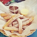 Delicious and freshly made churros.