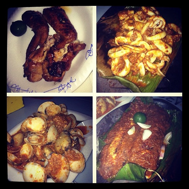 #foodporn #chickenwing #sotong #lala #stingray #awesome #food w @applenanalim