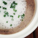 Cream of #mushroom #soup - letdown of the meal.
