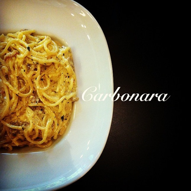 #carbonara #spaghetti  #yummy #foodstamping #foodstagram #foodshare #foodlover #foodporn #foodie #food #iphonegraphy #instafood #ilovefood #iloveig #iglover #igsg #iger #singapore