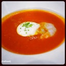 seafood roasted tomato puree soup