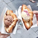 Tiong Bahru Bakery's Croissant with Ice Cream!