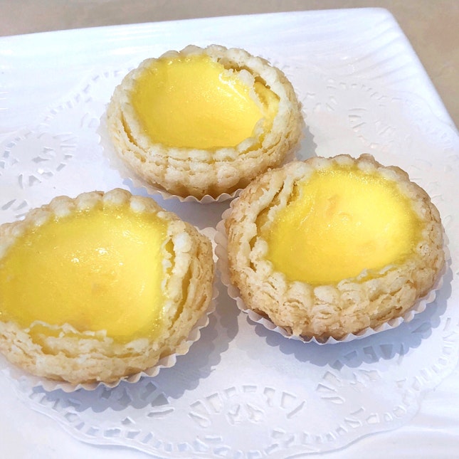 Baked Mini Egg Tart 酥香焗蛋挞 [$5.30 for 3 Pieces]