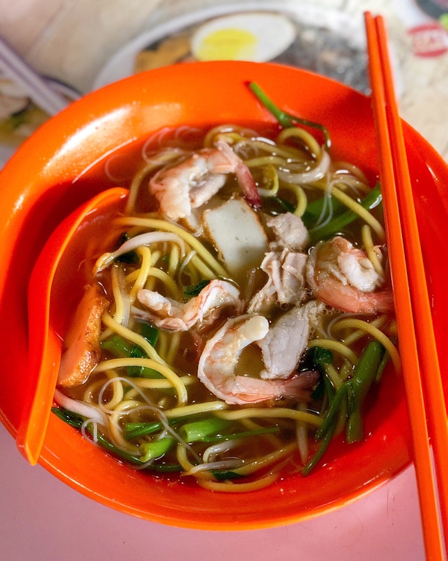Prawn Noodle Soup [$4]