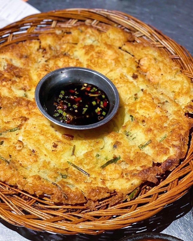 Seafood Pancake [$15 Top Up with Lunch Sets]