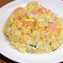 Fried Rice with Shrimps & Eggs [$13.80]