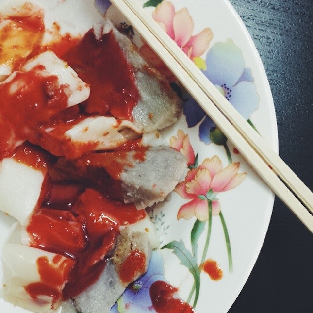 Chee cheong fun • Orh Kueh • Lunch/breakfast/wtv.
