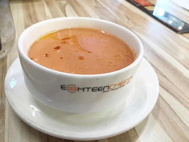 #tomatosoup - from #eighteenchefs .