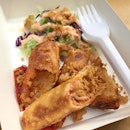 Kimchi Seafood Roll at @flashbangsingapore - something quite interesting!