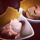 Earl grey & rose petal ice cream #food #dessert #canele #icecream #delicious