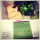 Really happy with my first meal from @foodmatterssg finally a healthy lunch delivery option!