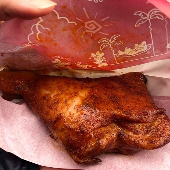 Smoked chicken leg from Tokyo disneysea's lost river cookhouse!