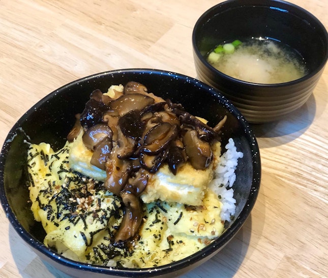 Fried Tofu Rice Bowls