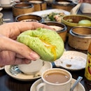 Nothing beats a table full of dimsum and that liu sha bao!