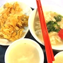 Wanton Soup and Fried Wanton