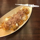 Takoyaki with a special Skytree fork.