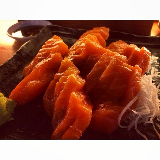 Salmon Sashimi Madness!