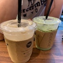 Latte Gula ($4.80) | Green Tea Matcha ($5-6)
