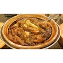 Claypot chicken with cabbage from Kia Hiang Restaurant International Plaza.