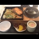 Dinner earlier on at MOF, Special Set in Salmon Teriyaki!