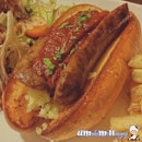 Bratwurst with spicy hot chilli crab sauce.shiok #singaporefood #delicious #umakemehungry #yummy #foodphotography #foodie #foodgasm #foodstamping #foodblogger #sgfood #sghawkers #foodoftheday #foodporn #burpple #fatdieme #foodspotting #instafood #instasg #justeat #openricesg #burpple #8dayseatout #lifeisdeliciousinsg #shiok #yums #foodblogs #igsg #nomnomnom #followme #dontsayibojio