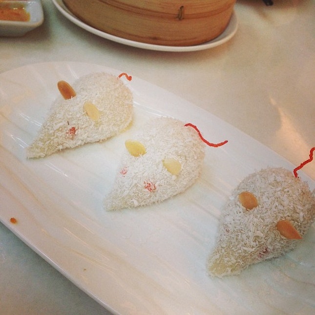 Mousie Chinese mochi~ #food #dimsum