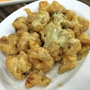 Salted Egg Squid ($20) from Old House.