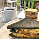 #Otah with #eggs and #charcoalbread = #yummy
#CoffeeKaki serves up a great range of #breakfast options in local tastes with a twist!