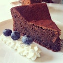 Flourless Chocolate Cake.