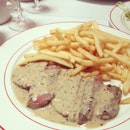 Steak Friday #tgif #friday #lunch #steak #fries #sgfoodies #nomnom #food #foodpics #foodsg #instafood