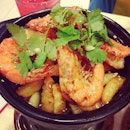 #dinner #shrimppot
