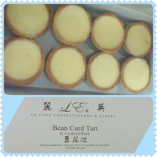 Bean curd tarts