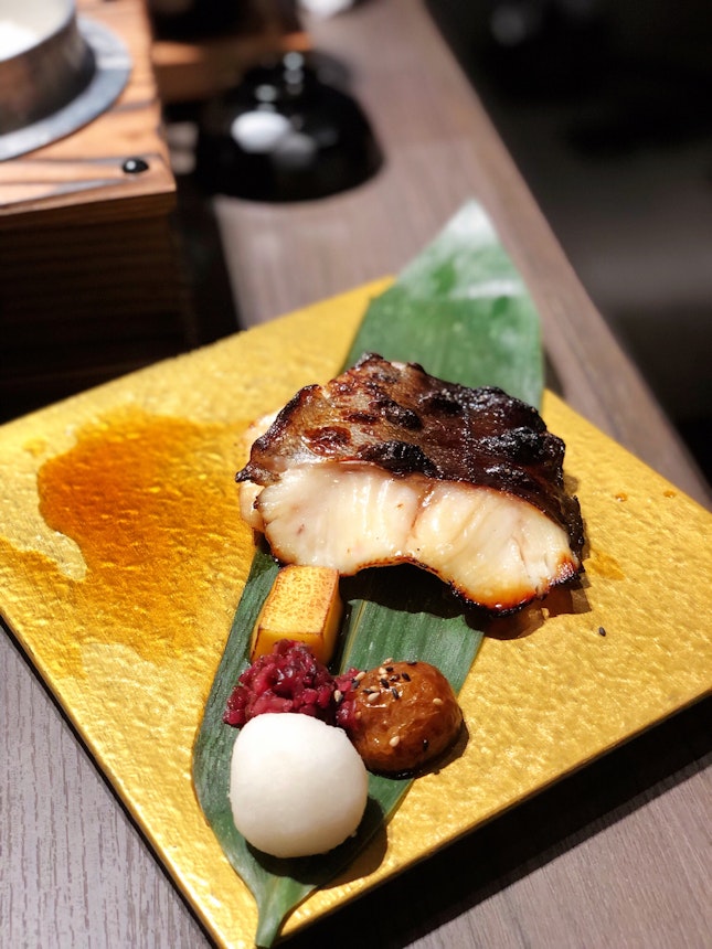 Miso Marinated Black Cod at Charcoal-Grill & Salad Bar Keisuke | Burpple