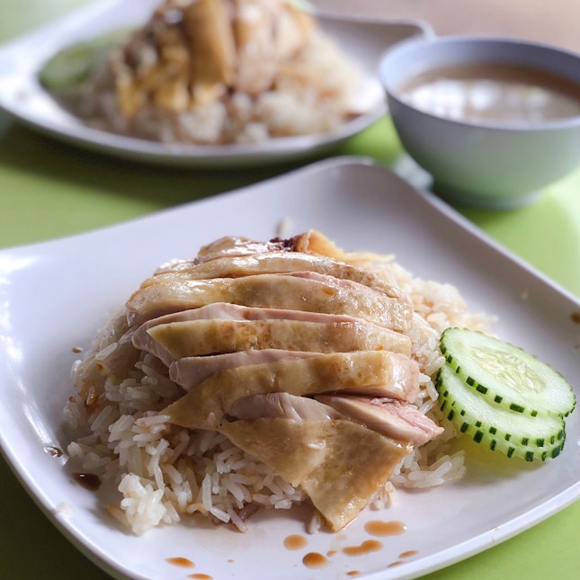 Hainanese Chicken Rice ($3 - $3.50)