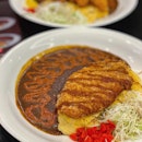 Chicken Katsu Curry ($13.80) + Omelette ($3) + Level 10 ($0.50)