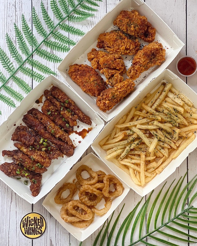 New Halal-Certified Fried Chicken Joint Wicked Wings Has Launched in Singapore!