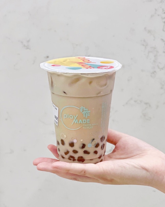 Jia Jia Milk Tea w/ Jia Jia Boba ($5.40 / $7.60)
