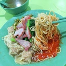 Dunman Road Char Siew Wan Ton Mee has that traditional taste that I like ($3)