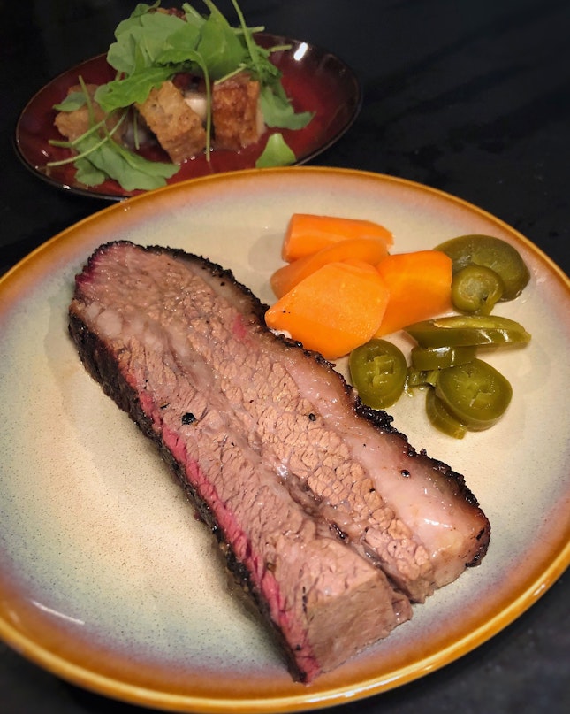 The Smoked Beef Brisket In Their NEW $38++ Set Menu Is Life-Changing