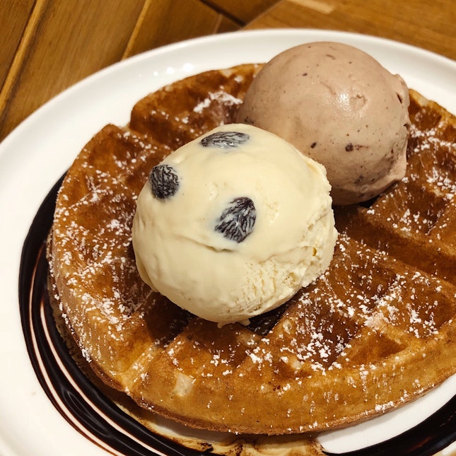 For Good Quality Ice-cream And Waffles