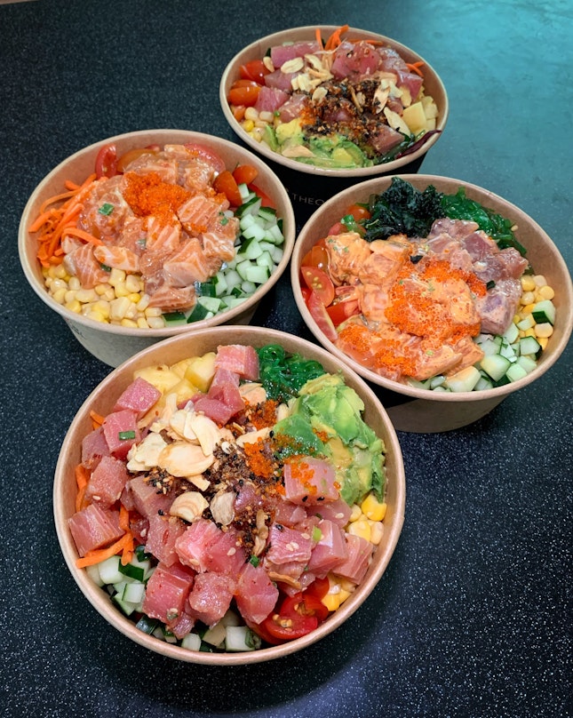 Vibrant Poke Bowls Delivered To Your Home