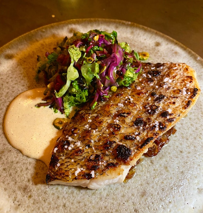 Grilled Local Snapper