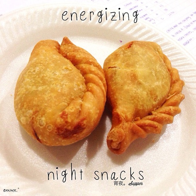 #currypuff for #snacks at night!