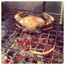 20120918 BBQ live crab.